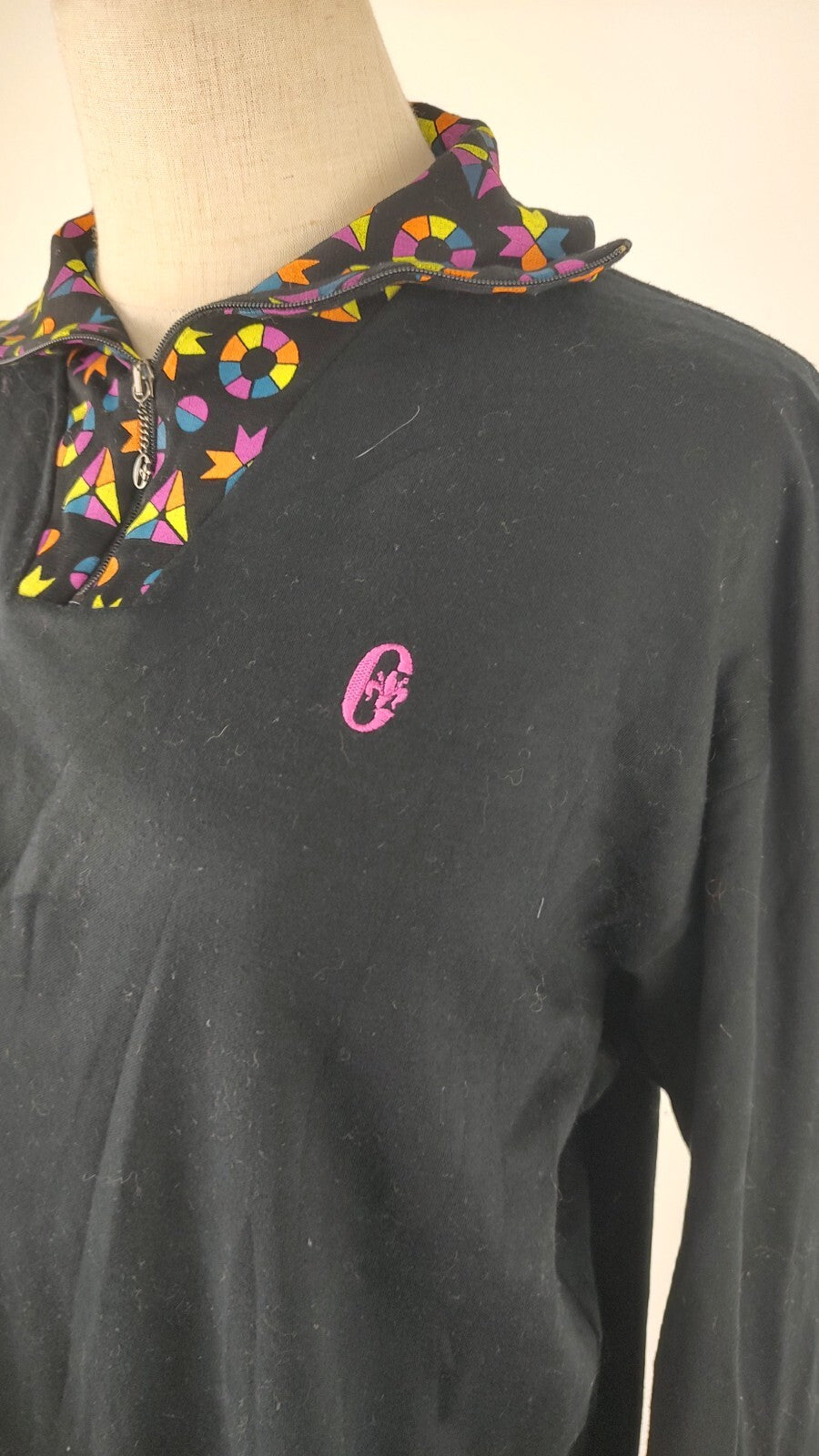 CONTE OF FLORENCE FELPA DONNA Tg 48 WOMEN CASUAL VINTAGE SPORT SWEATSHIRT