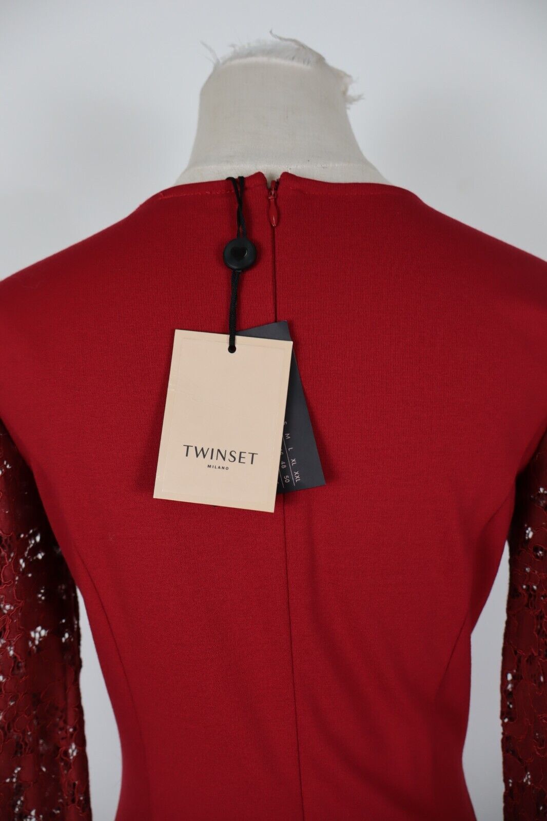 SIMONA BARBIERI TWINSET VESTITO DONNA TG 40 WOMAN CASUAL VINTAGE DRESS CON TAG