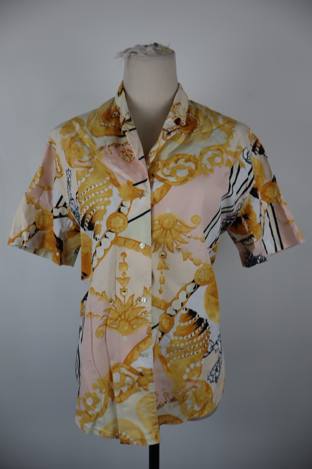 CONTE OF FLORENCE CAMICIA DONNA TG M WOMAN SHIRT CASUAL VINTAGE COTONE