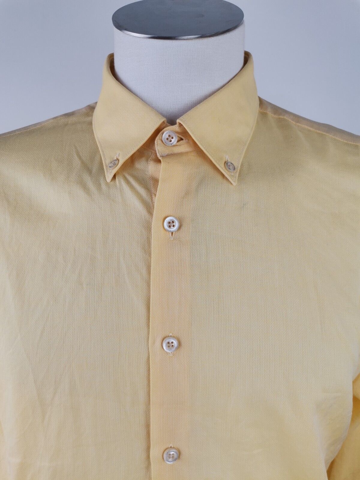 GATTINONI CAMICIA UOMO TG. 43 MAN CASUAL VINTAGE SHIRT