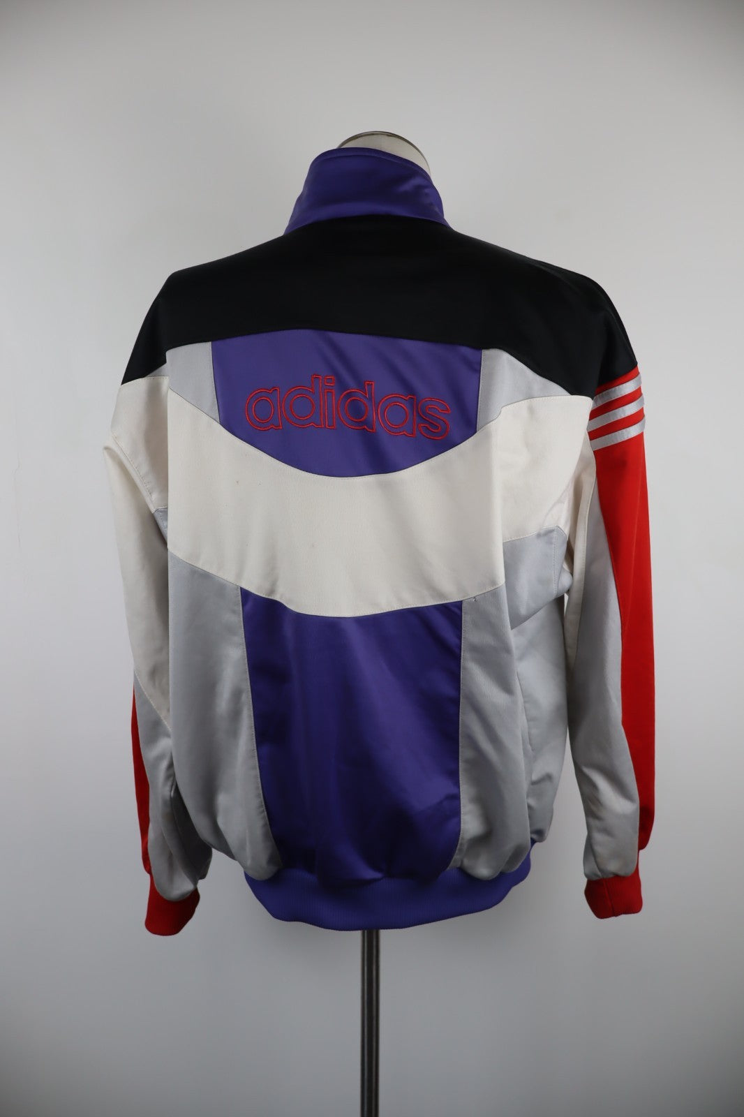 ADIDAS '80S GIACCA SPORTIVA UOMO Tg D7 MAN VINTAGE CASUAL SPORT JACKET CON ZIP