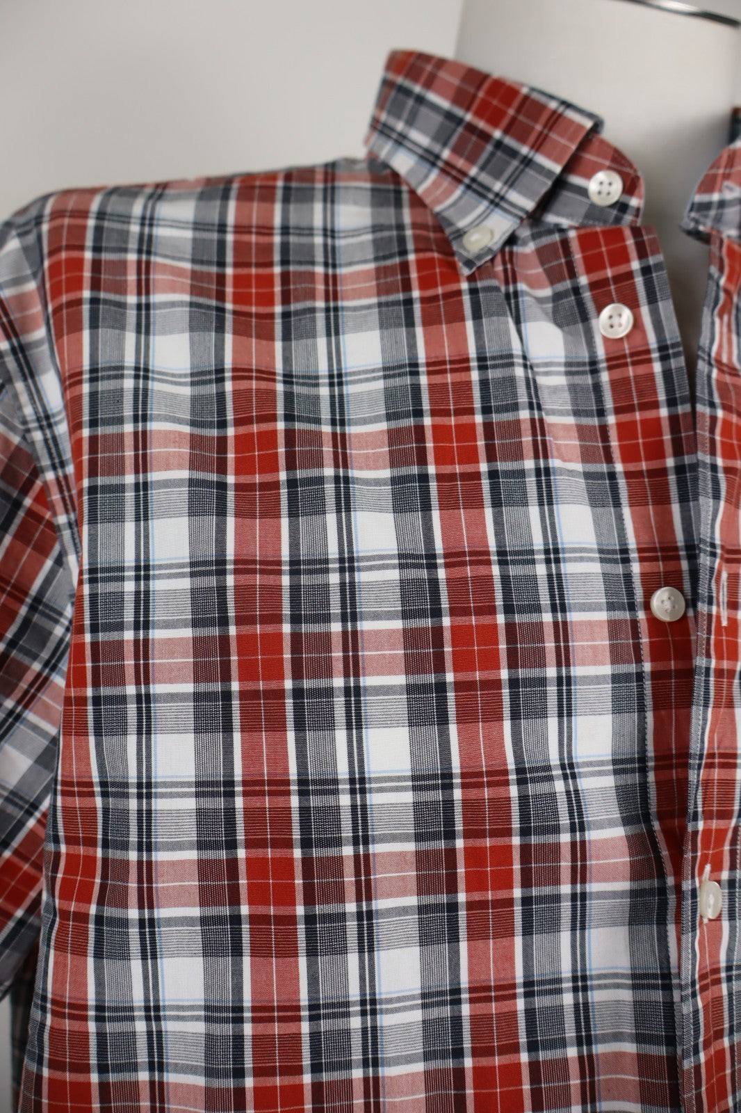 TOMMY HILFIGER TAILORED CAMICIA UOMO COTONE TG 45 18 MAN CASUAL VINTAGE SHIRT