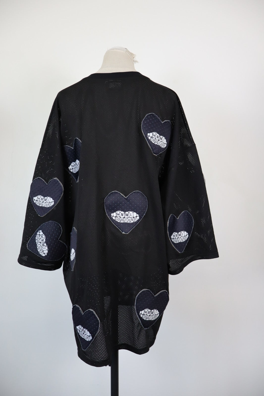 MNML  MINIMAL MAGLIA DONNA TAGLIA UNICA WOMAN CASUAL TOP T-SHIRT MANTELLA