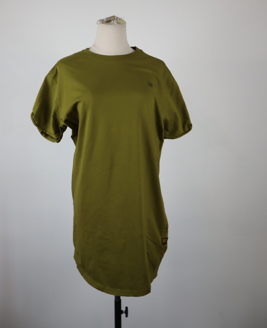 G-STAR RAW VESTITO ABITO DONNA TG. S WOMAN CASUAL VINTAGE DRESS MAGLIA COTONE