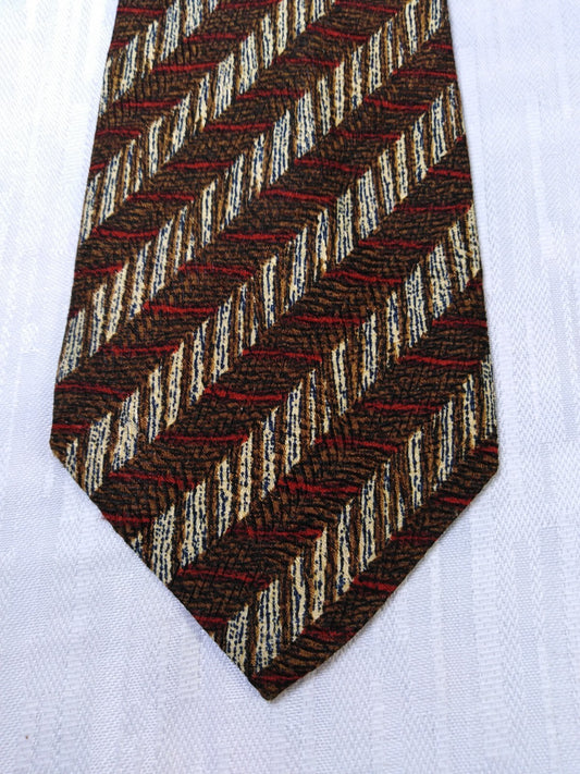 PAL ZILERI 100% SILK TIE SETA CRAVATTA NECKTIE MADE IN ITALY