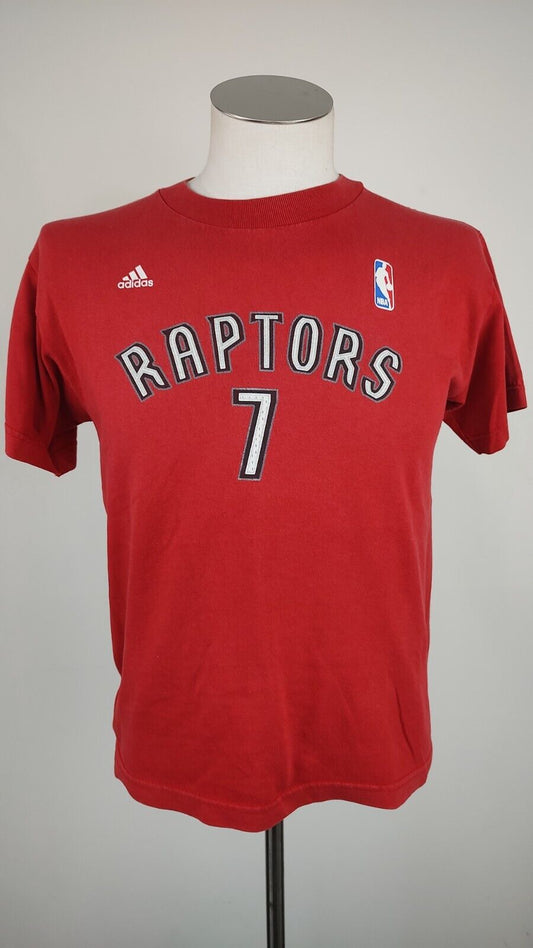 ADIDAS RAPTORS BARGNANI  7 MAGLIA RAGAZZO  TG M MAN T-SHIRT BASKET NBA SPORT