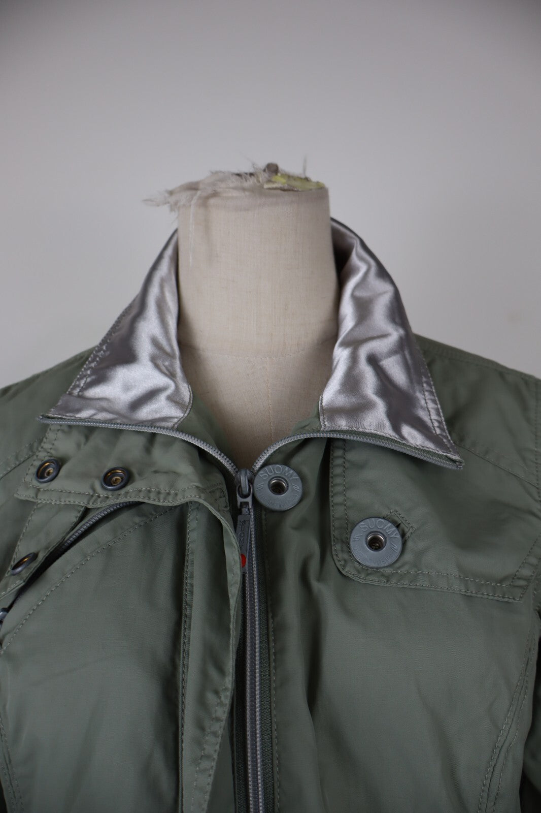 SUOMY GIUBBINO DONNA LEGGERO TG 42 WOMAN JACKET GIACCA VINTAGE COTONE