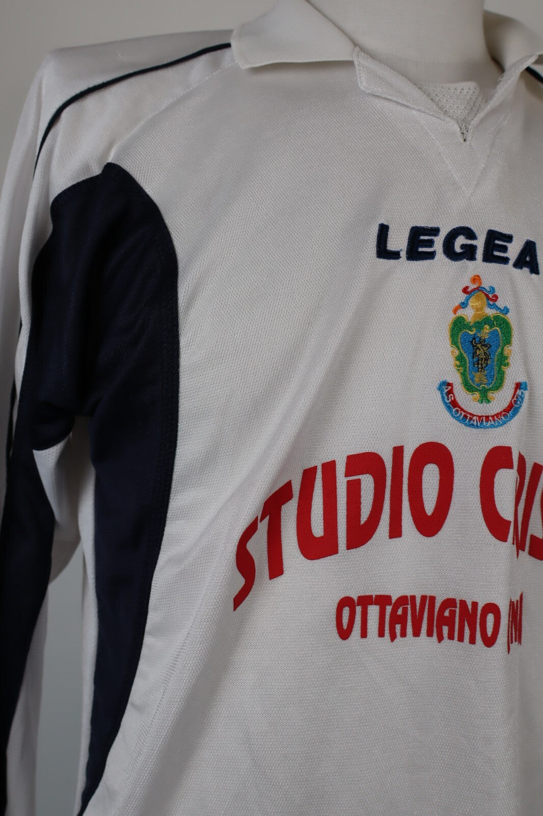 LEGEA AS OTTAVIANO N 10 MAGLIA CALCIO UOMO Tg M SOCCER TRIKOT MAN VINTAGE JERSEY