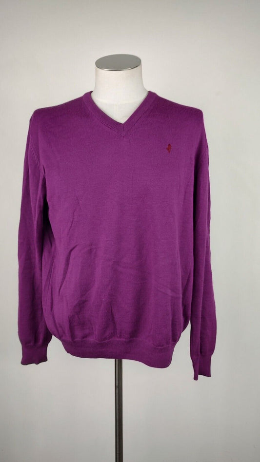 MARLBORO CLASSICS MAGLIONE LANA  VINTAGE UOMO XL MAN SWEATER CASUAL VINTAGE