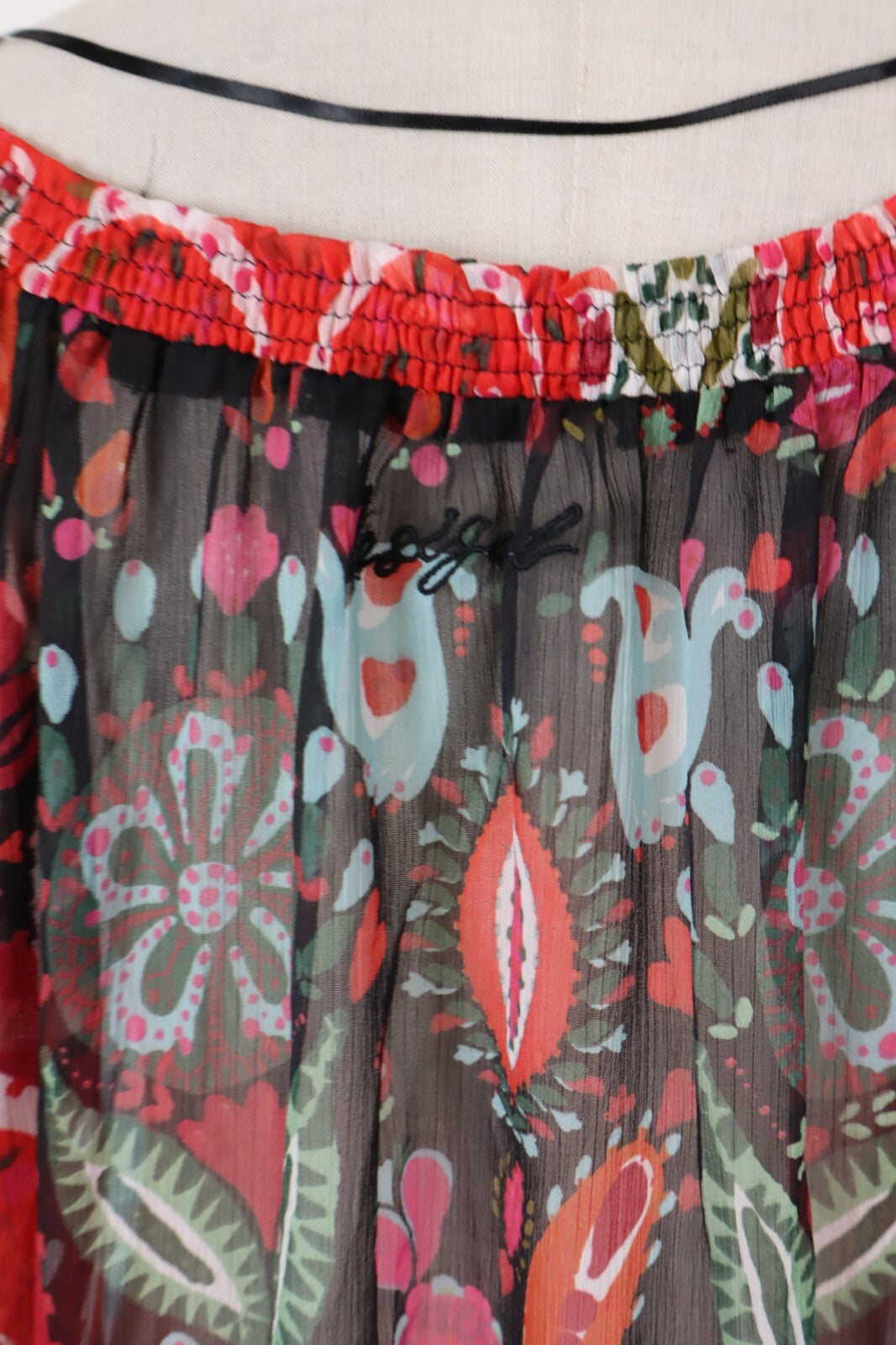 DESIGUAL MAGLIA DONNA TG. XL WOMAN T-SHIRT CASUAL VINTAGE