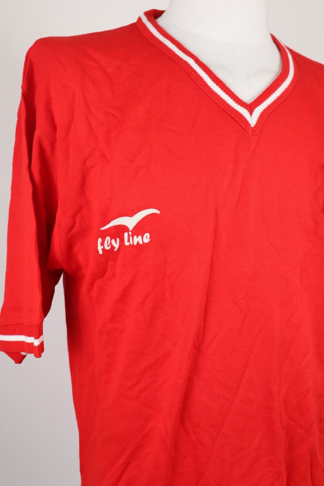 FLYLINE JUVE STABIA MAGLIA CALCIO UOMO Tg XL SOCCER TRIKOT MAN JERSEY LANETTA