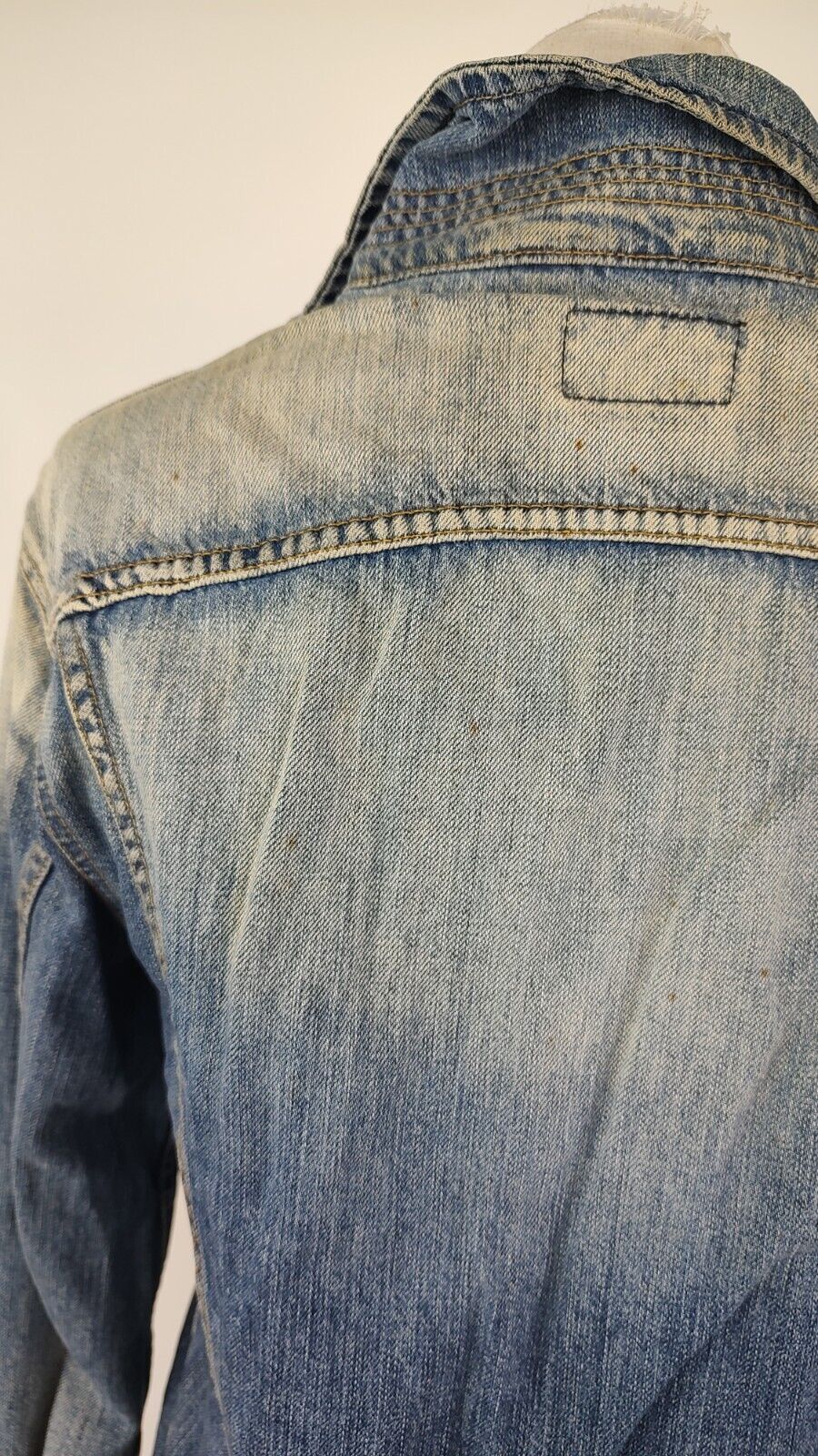 LEE GIUBBINO JEANS DENIM DONNA Tg S WOMAN CASUAL VINTAGE JACKET