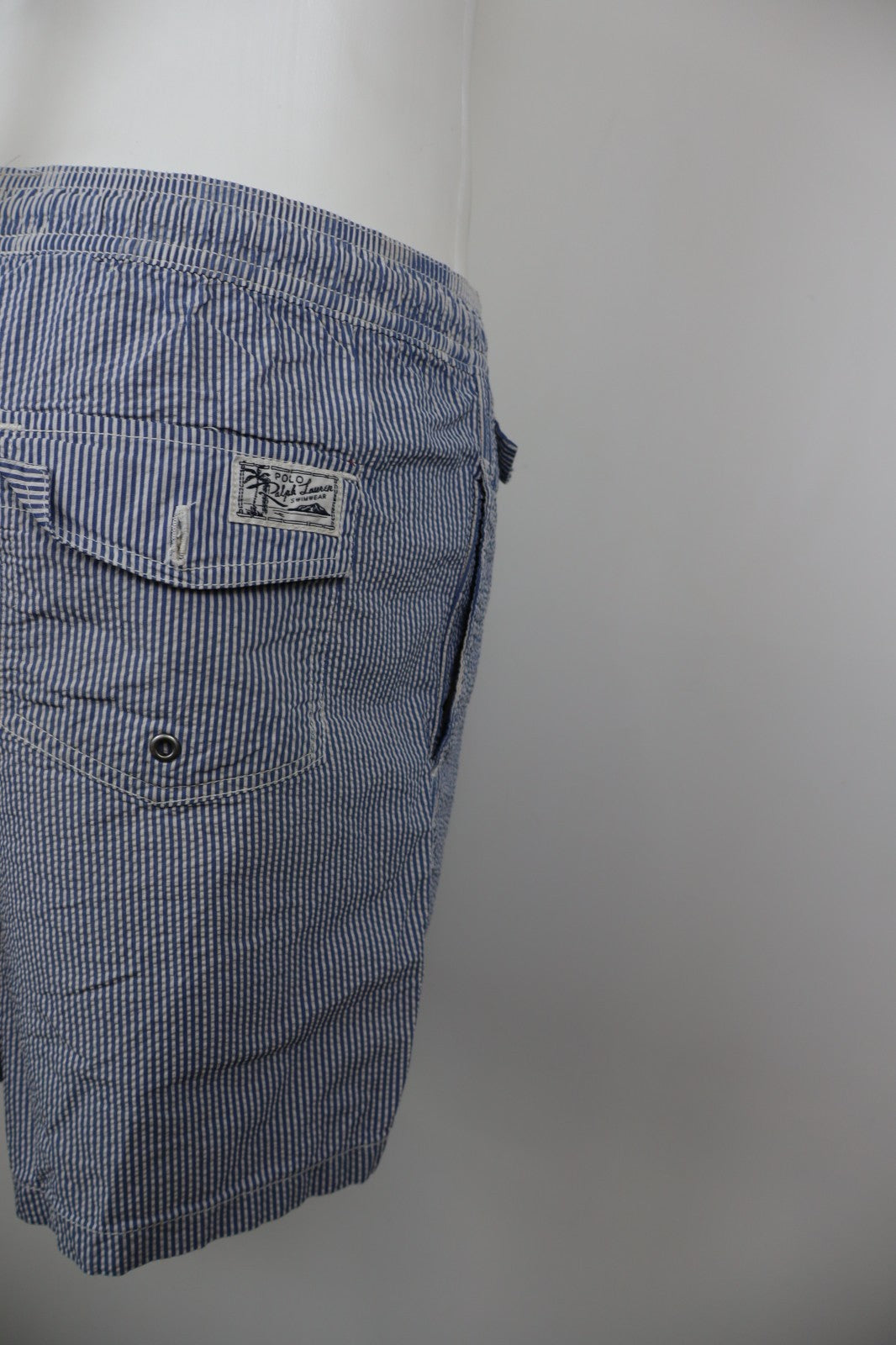 RALPH LAUREN COSTUME PANTALONCINO MARE UOMO L 14 16 MAN SWIMSUIT VINTAGE CASUAL