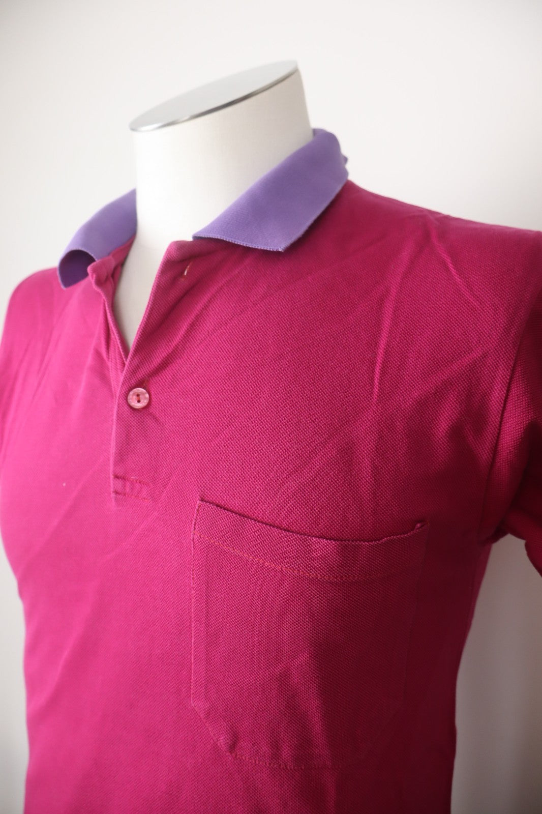 PUMA MAGLIA POLO UOMO Tg M MAN SHIRT SPORT CASUAL VINTAGE COTONE