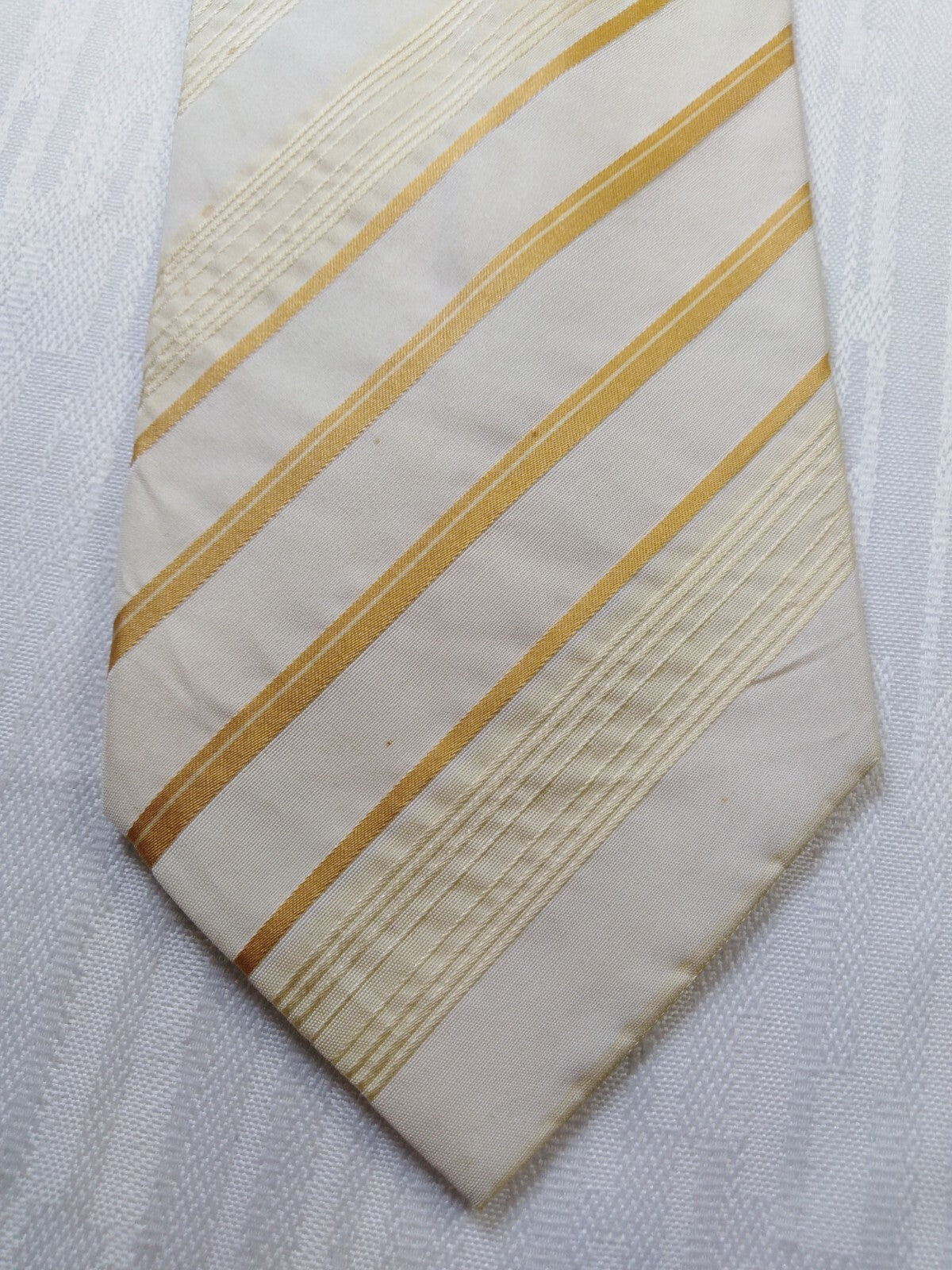 HUGO BOSS COTONE SILK TIE SETA CRAVATTA NECKTIE MADE IN ITALY CLASSIC