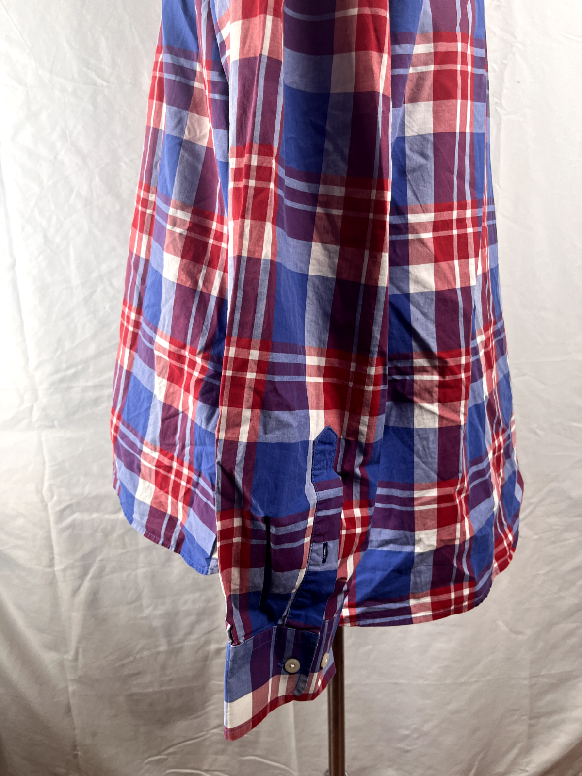 TOMMY HILFIGER CAMICIA COTONE SHIRT UOMO Tg. 2XL MAN VINTAGE CASUAL COTTON