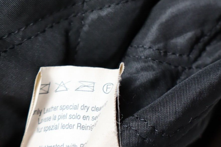 CALVIN KLEIN GIUBBINO PELLE GIACCA UOMO Tg 2XL MAN CASUAL VINTAGE LEATHER JACKET