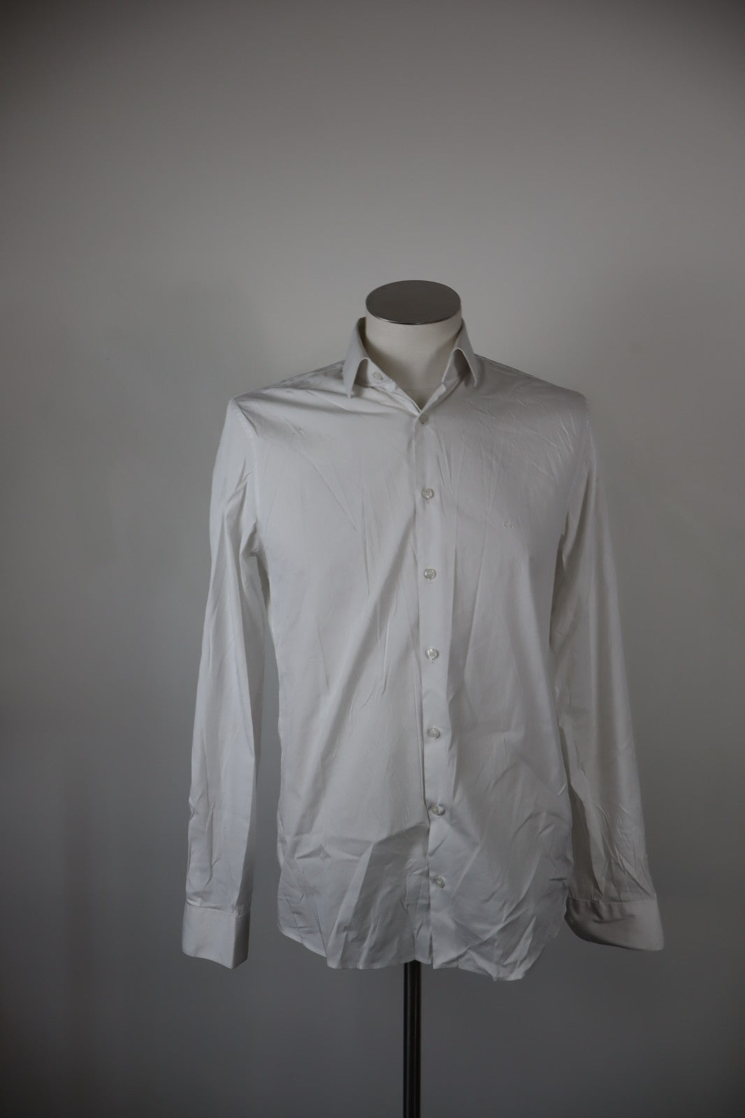 CALVIN KLEIN CK CAMICIA COTONE UOMO TG. 39 / 15.5 MAN CASUAL VINTAGE SHIRT SLIM