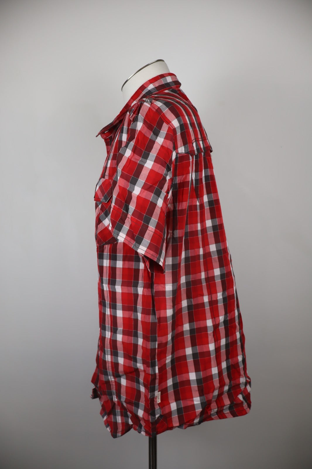 JACK WOLFSKIN CAMICIA UOMO 2XL MAN CASUAL VINTAGE  SHIRT COTTON COTONE TASCHE