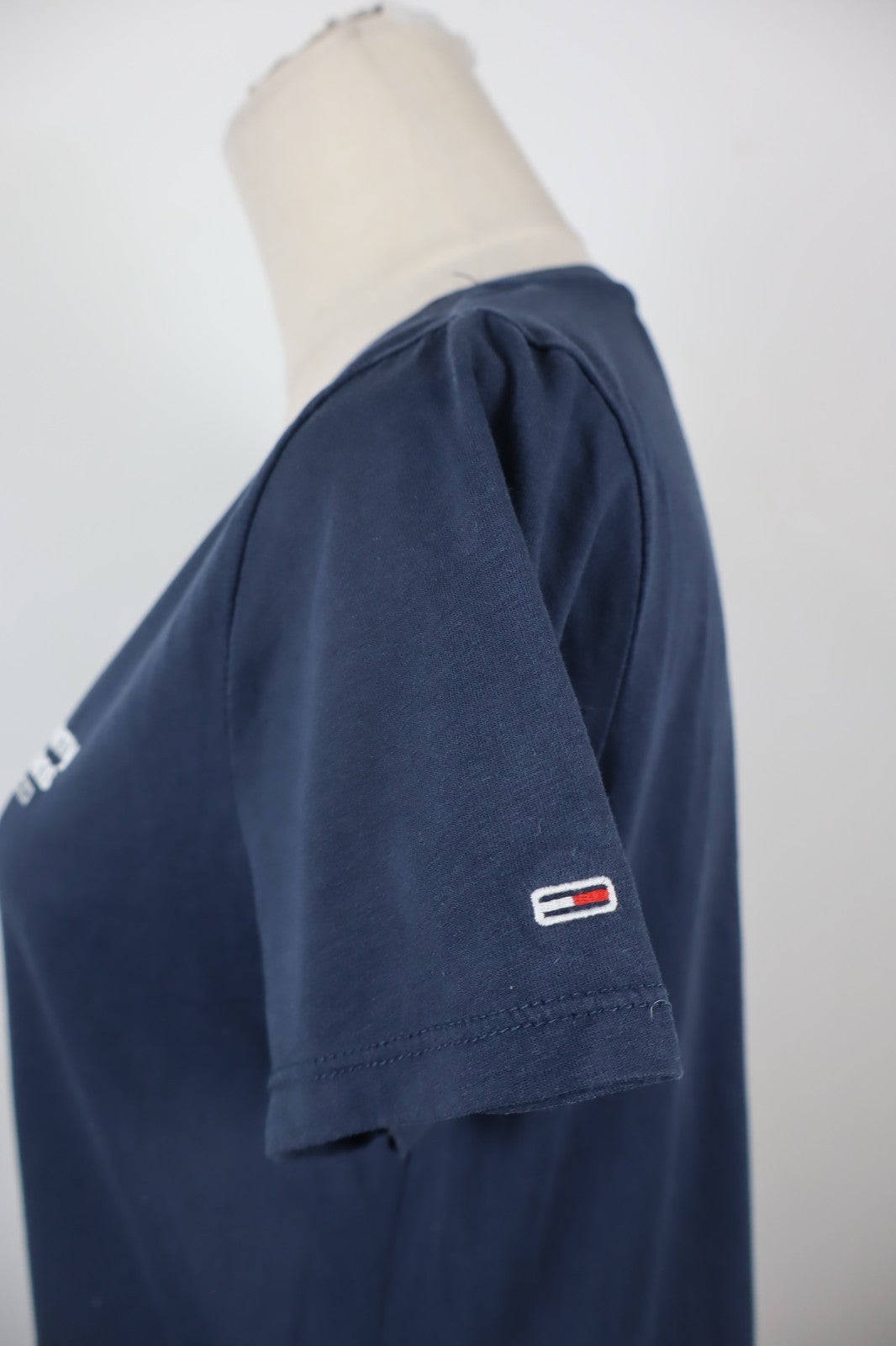 TOMMY HILFIGER JEANS MAGLIA DONNA TG S WOMAN CASUAL VINTAGE TOP T-SHIRT LOGO