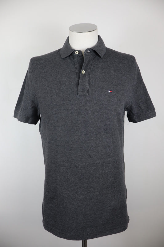 TOMMY HILFIGER MAGLIA POLO UOMO TG. M MAN T-SHIRT CASUAL VINTAGE COTONE COTTON