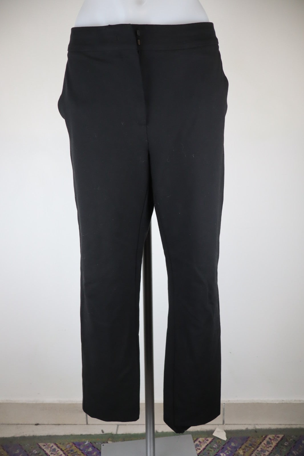 MAX MARA PANTALONI DONNA TG 48 WOMAN PANTS CASUAL VINTAGE VISCOSA  ELASTANO