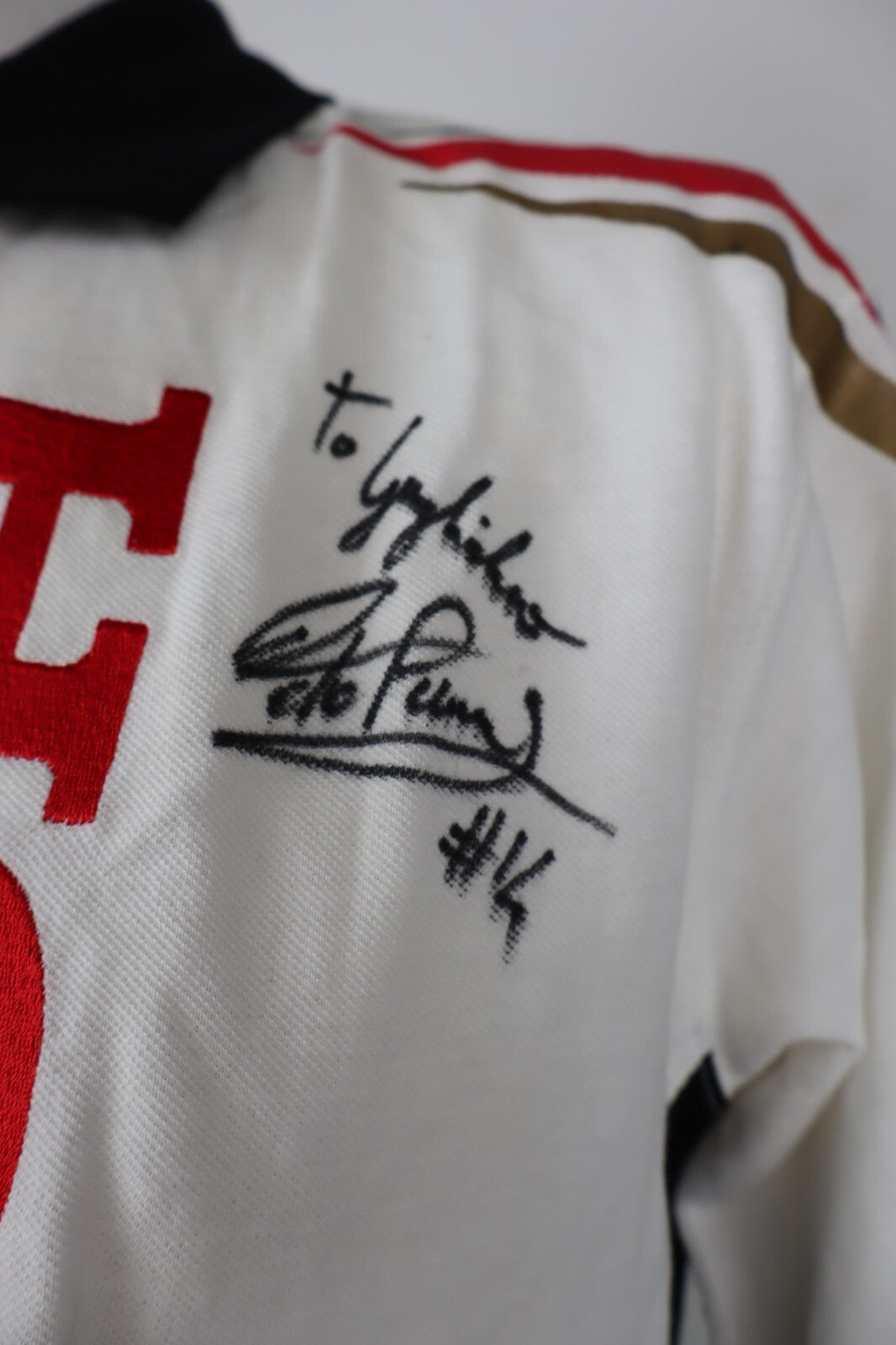 LCR MOTO GP TEAM MAGLIA POLO HONDA UOMO TG XL MAN SPORT T-SHIRT AUTOGRAFATA