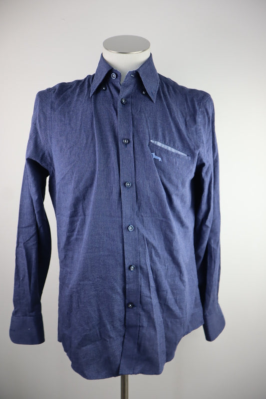 HARMONT & BLAINE CAMICIA UOMO TG. S MAN CASUAL VINTAGE SHIRT COTONE COTTON LOGO