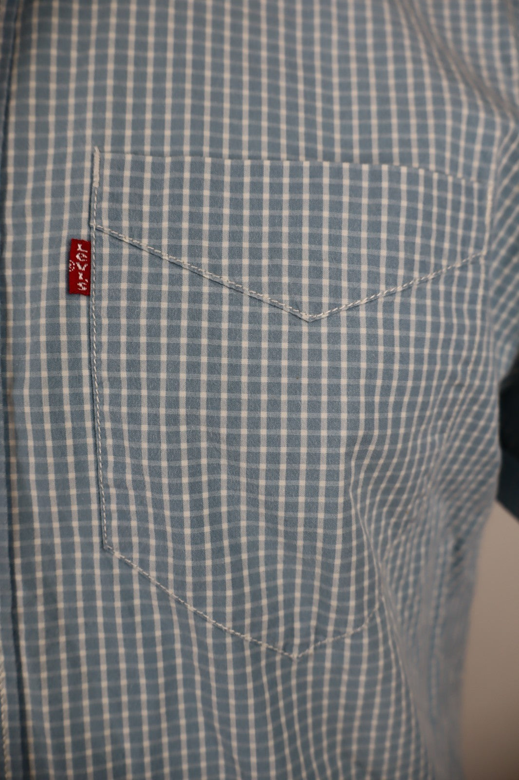 LEVI'S STRAUSS & CO CAMICIA UOMO TG. L SLIM MAN CASUAL VINTAGE MAN COTONE COTTON