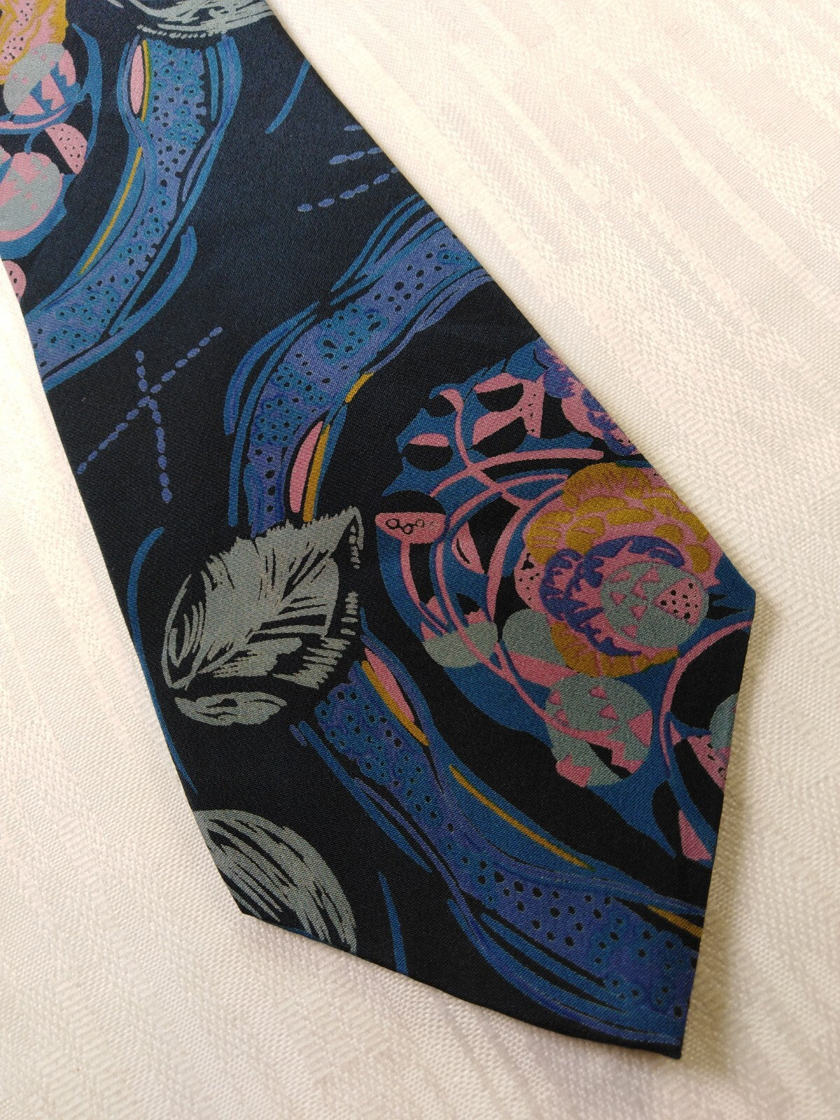 BORSALINO 100% SILK TIE SETA CRAVATTA NECKTIE MADE IN ITALY CLASSIC