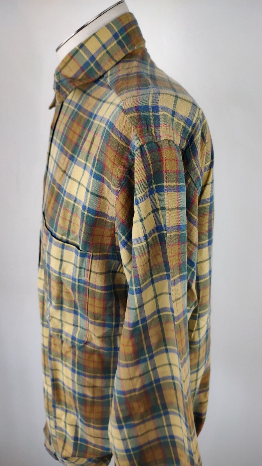 GANT CAMICIA UOMO TG. S MAN CASUAL VINTAGE SHIRT COTONE FLANELLA