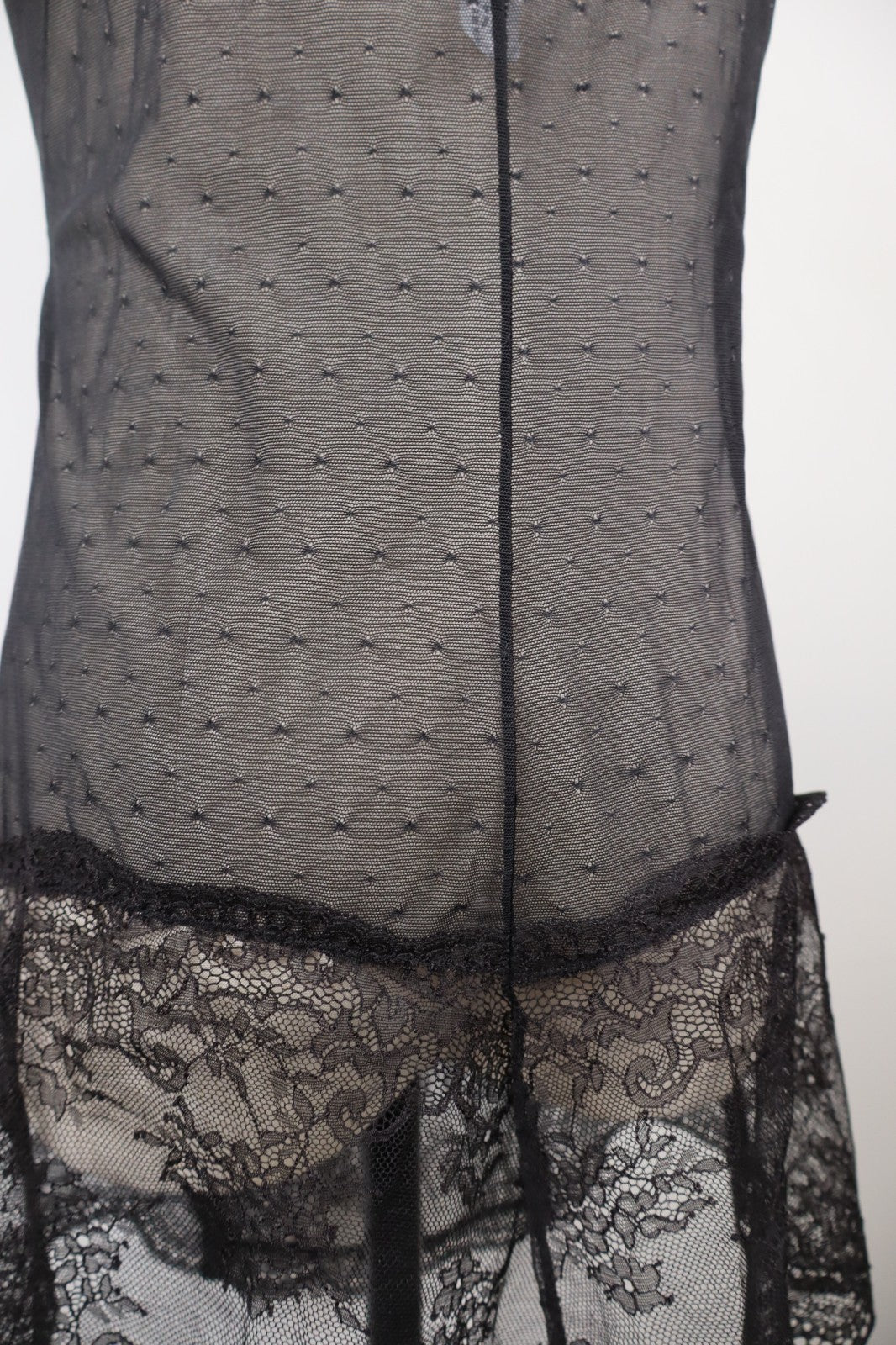 TWINSET SIMONA BARBBIERI LINGERIE SOTTOVESTE INTIMO IN PIZZO DONNA TG M WOMAN