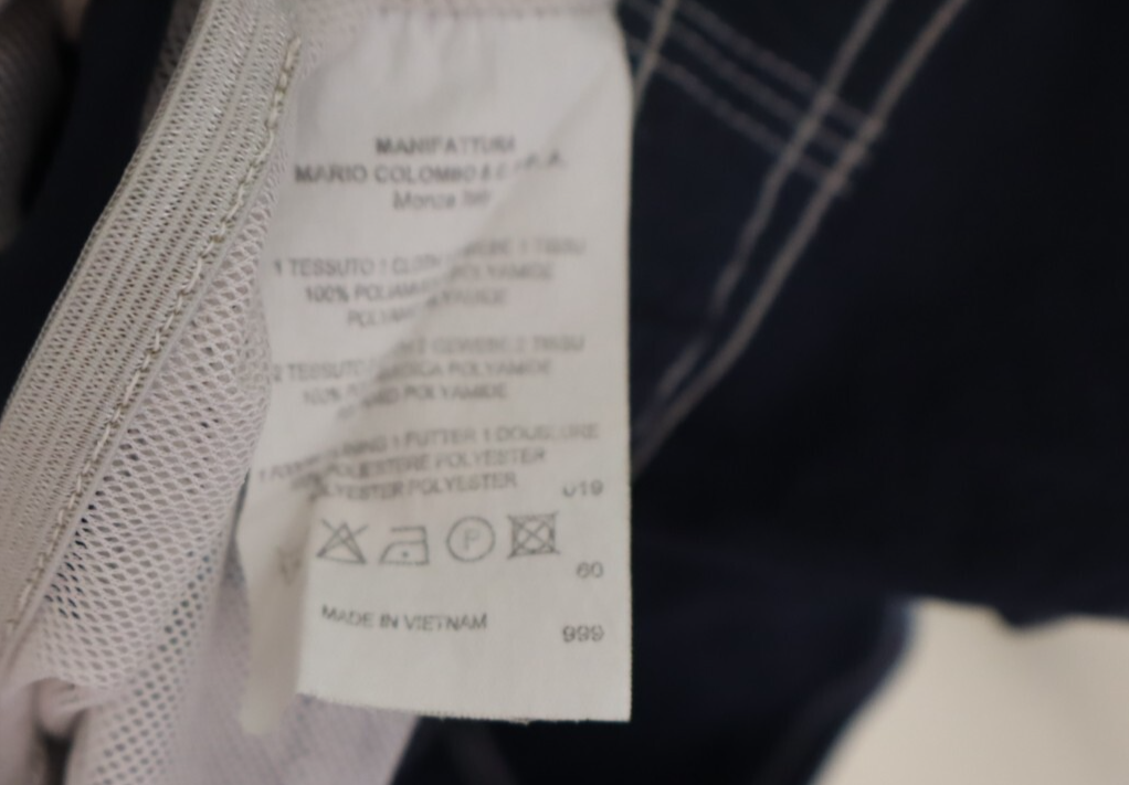 COLMAR COSTUME PANTALONCINO MARE UOMO TG 50 MEN SWIMSUIT VINTAGE CASUAL