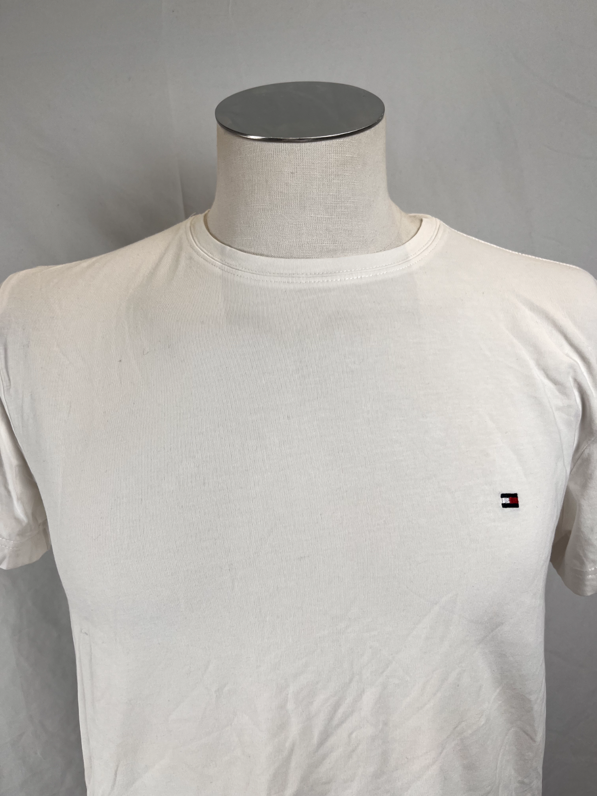 TOMMY HILFIGER JEANS MAGLIA UOMO TG L MAN T-SHIRT CASUAL VINTAGE COTONE