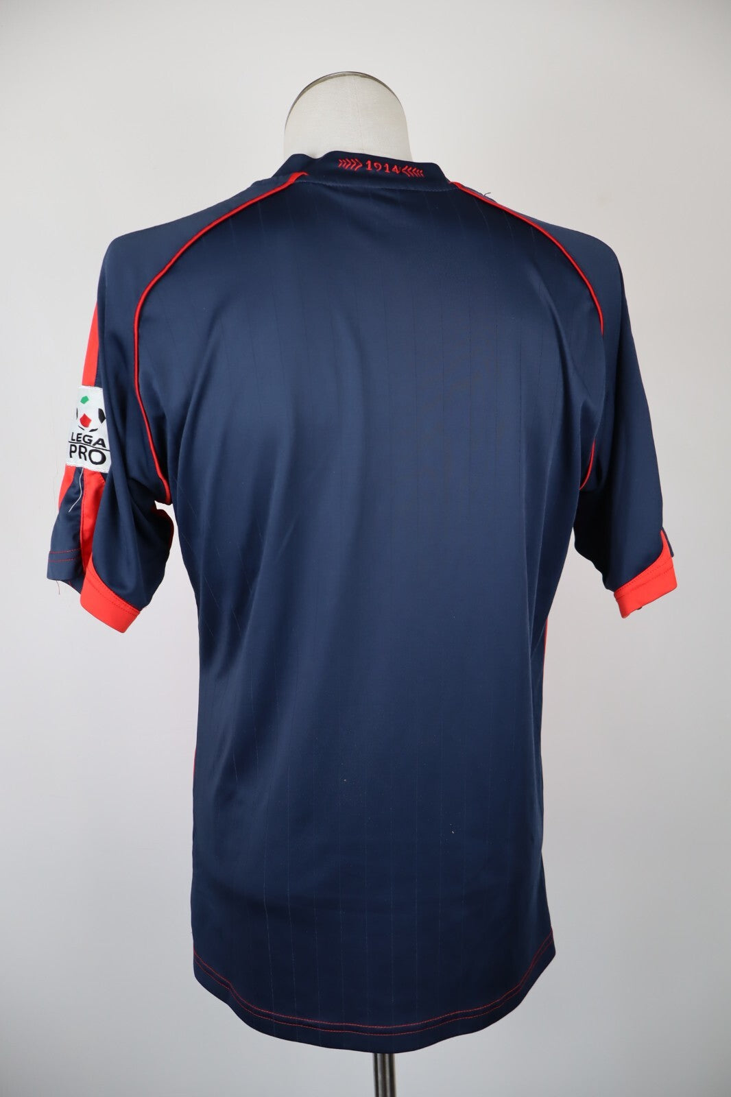 ONZE COSENZA MAGLIA T-SHIRT CALCIO UOMO Tg L SOCCER SHIRT JERSEY VINTAGE 10/11