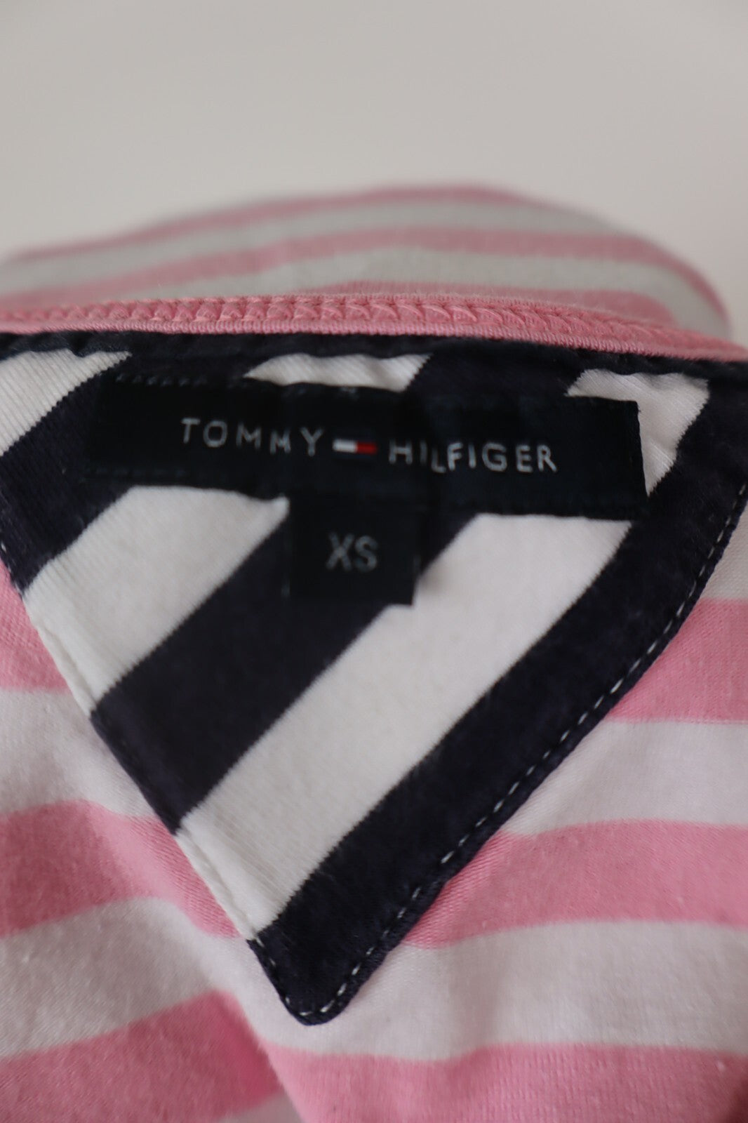 TOMMY HILFIGER MAGLIA DONNA TG. XS WOMAN CASUAL VINTAGE T-SHIRT