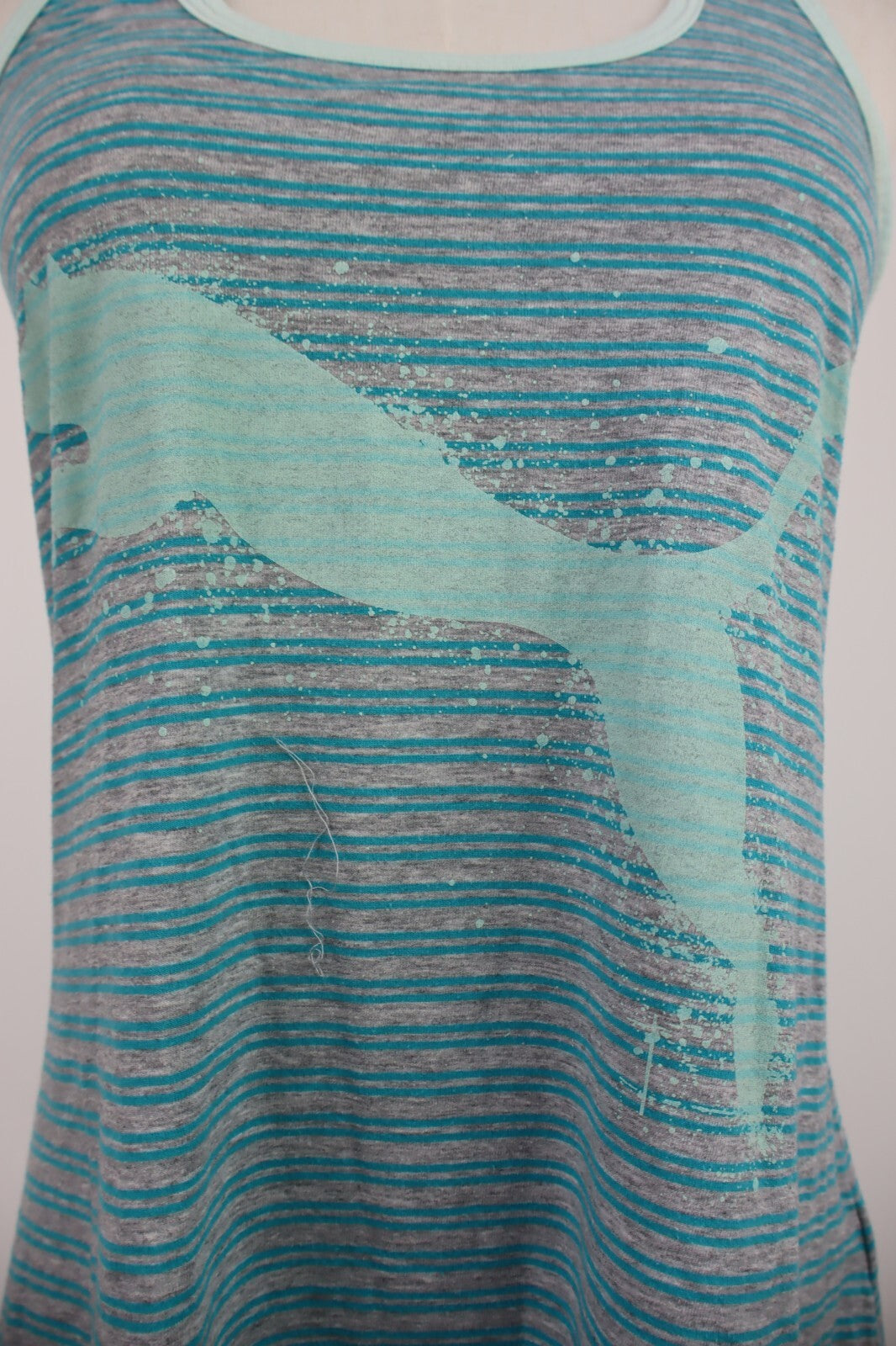 PUMA MAGLIA DONNA TG. S 40 WOMAN CASUAL VINTAGE T-SHIRT  TOP COTONE