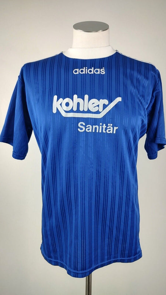 ADIDAS KOHLER N. 3 MAGLIA CALCIO UOMO Tg 16 SOCCER MAN JERSEY MADE IN UK