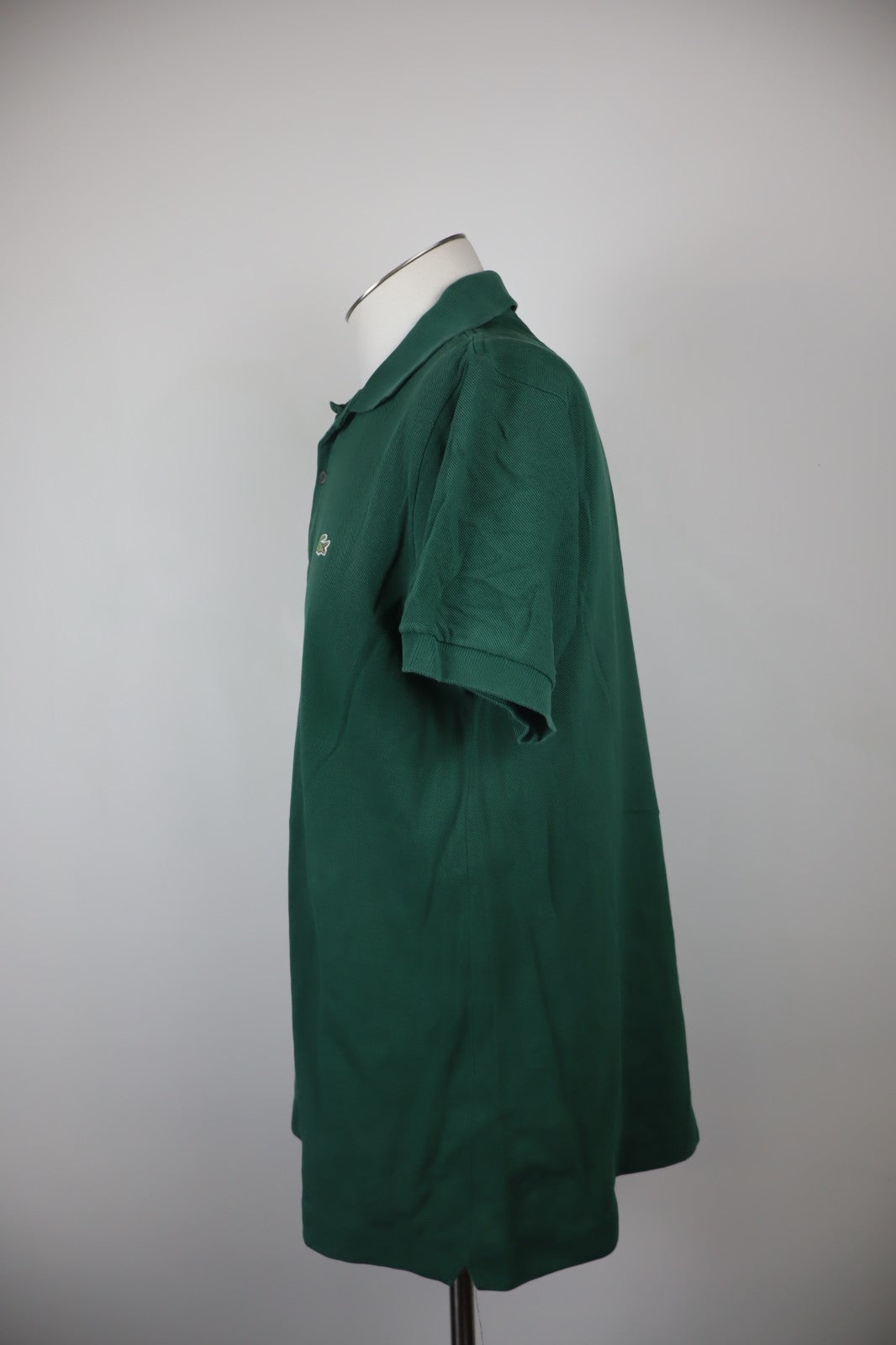 LACOSTE MAGLIA UOMO COTONE 4 MAN COTTON POLO SHIRT CASUAL VINTAGE LOGO VERDE