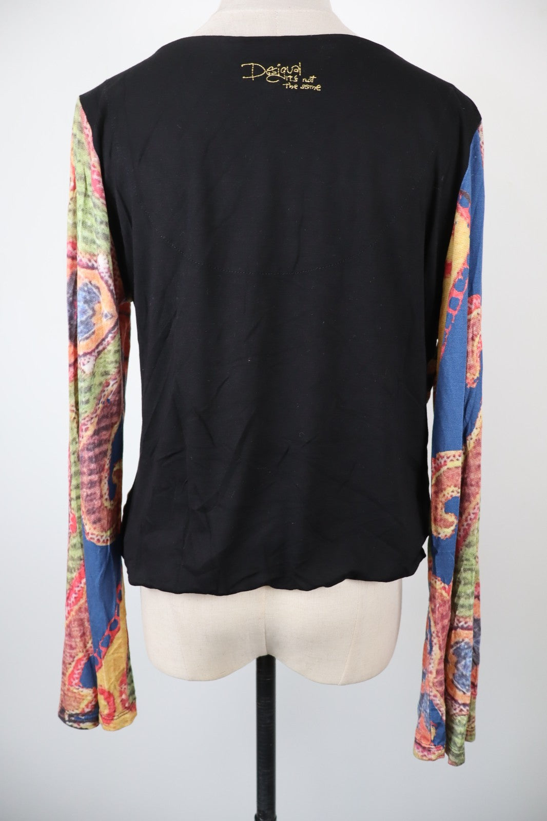 DESIGUAL MAGLIA  DONNA TG. 2XL WOMAN CASUAL VINTAGE T-SHIRT TOP