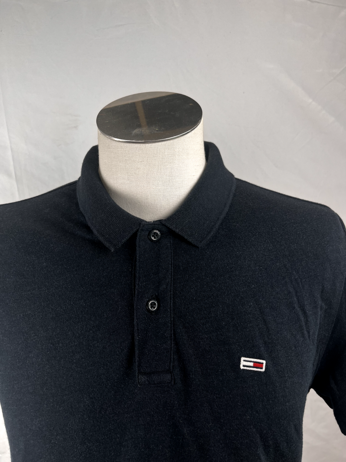 TOMMY HILFIGER  POLO UOMO MAN COTONE TG. M SHIRT CASUAL VINTAGE COTONE
