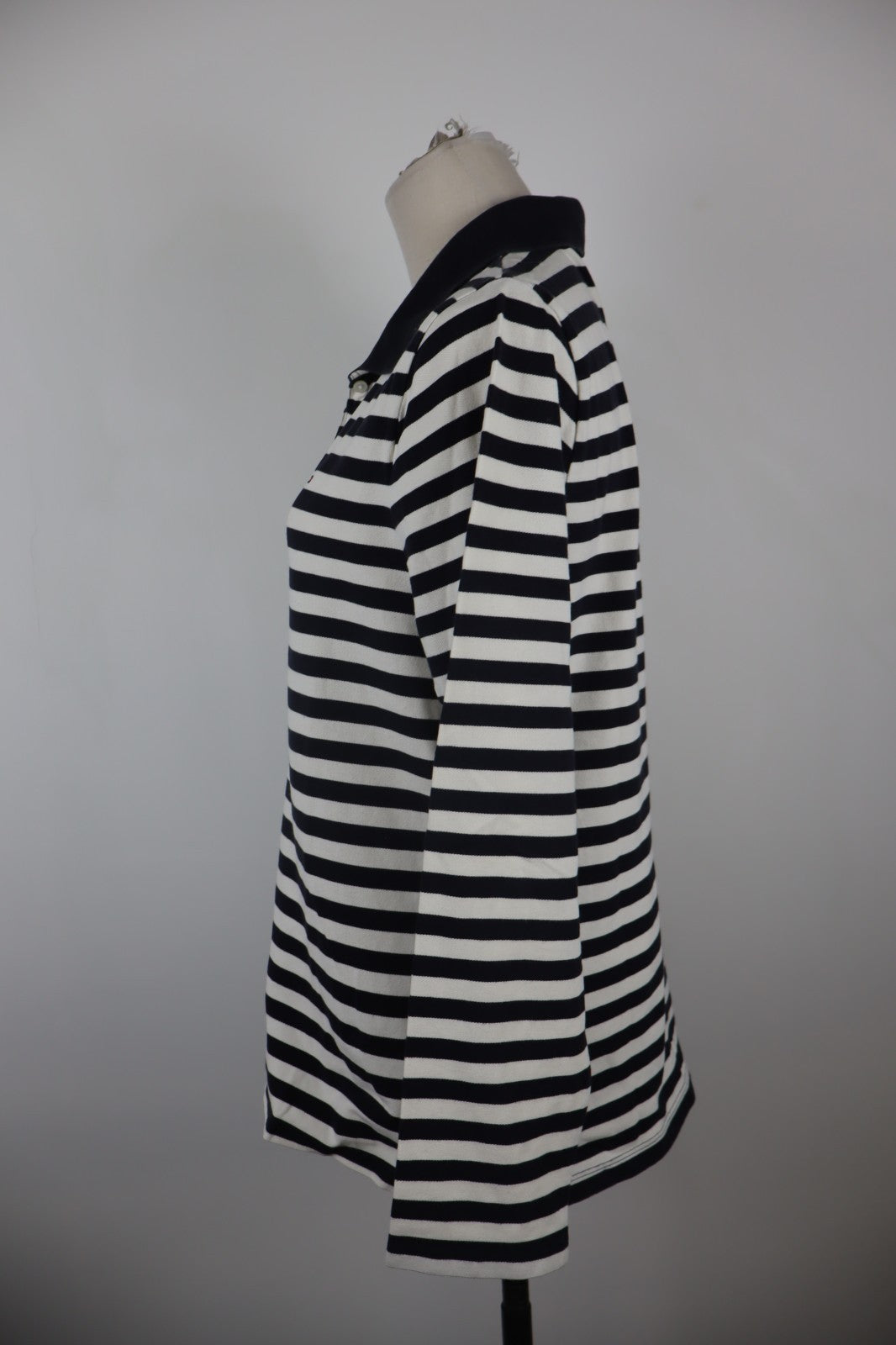 TOMMY HILFIGER MAGLIA POLO DONNA TG 2XL WOMAN CASUAL VINTAGE TOP T-SHIRT COTONE