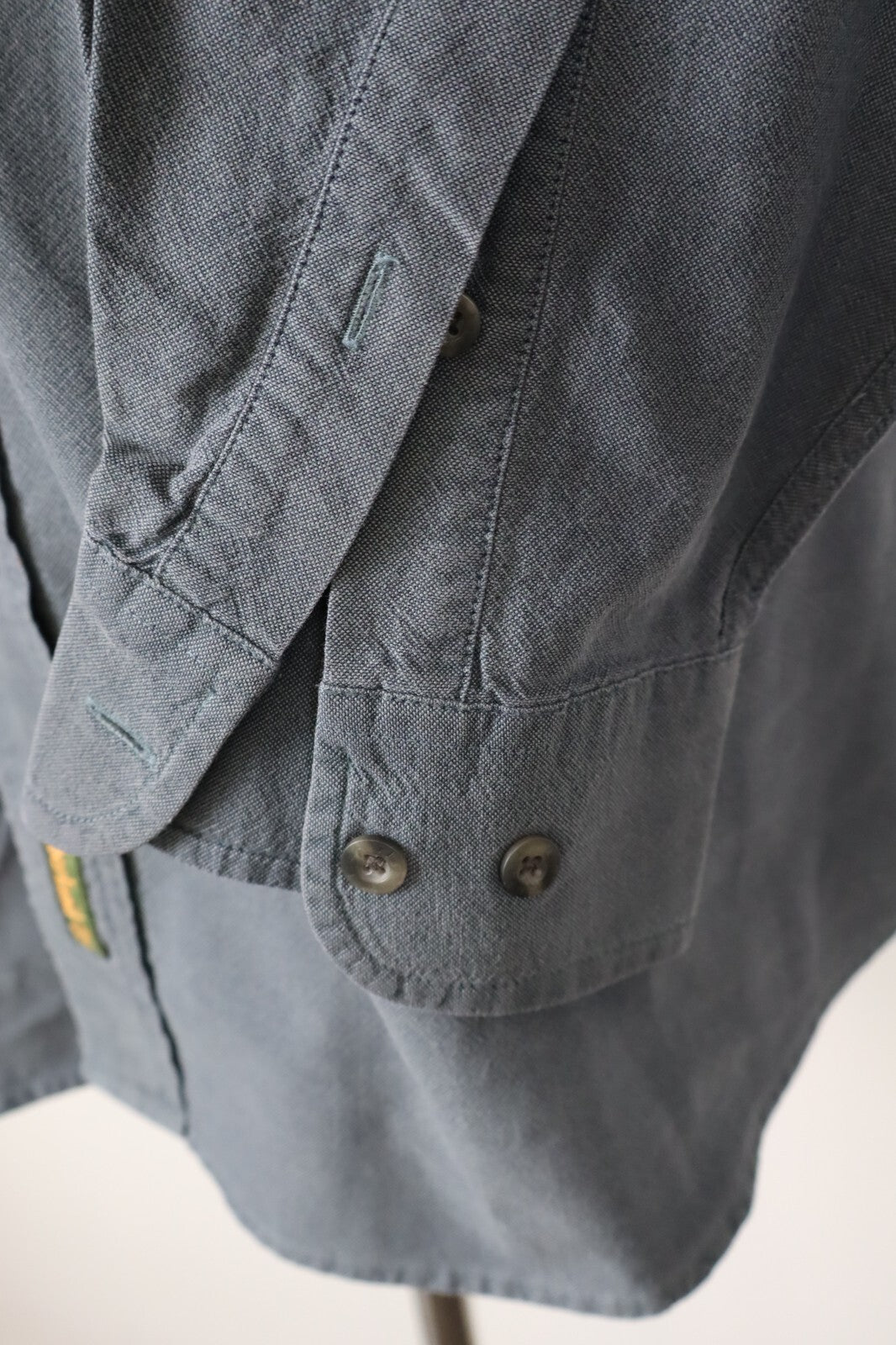 TIMBERLAND CAMICIA UOMO TG. M MAN CASUAL SHIRT VINTAGE SHIRT COTONE