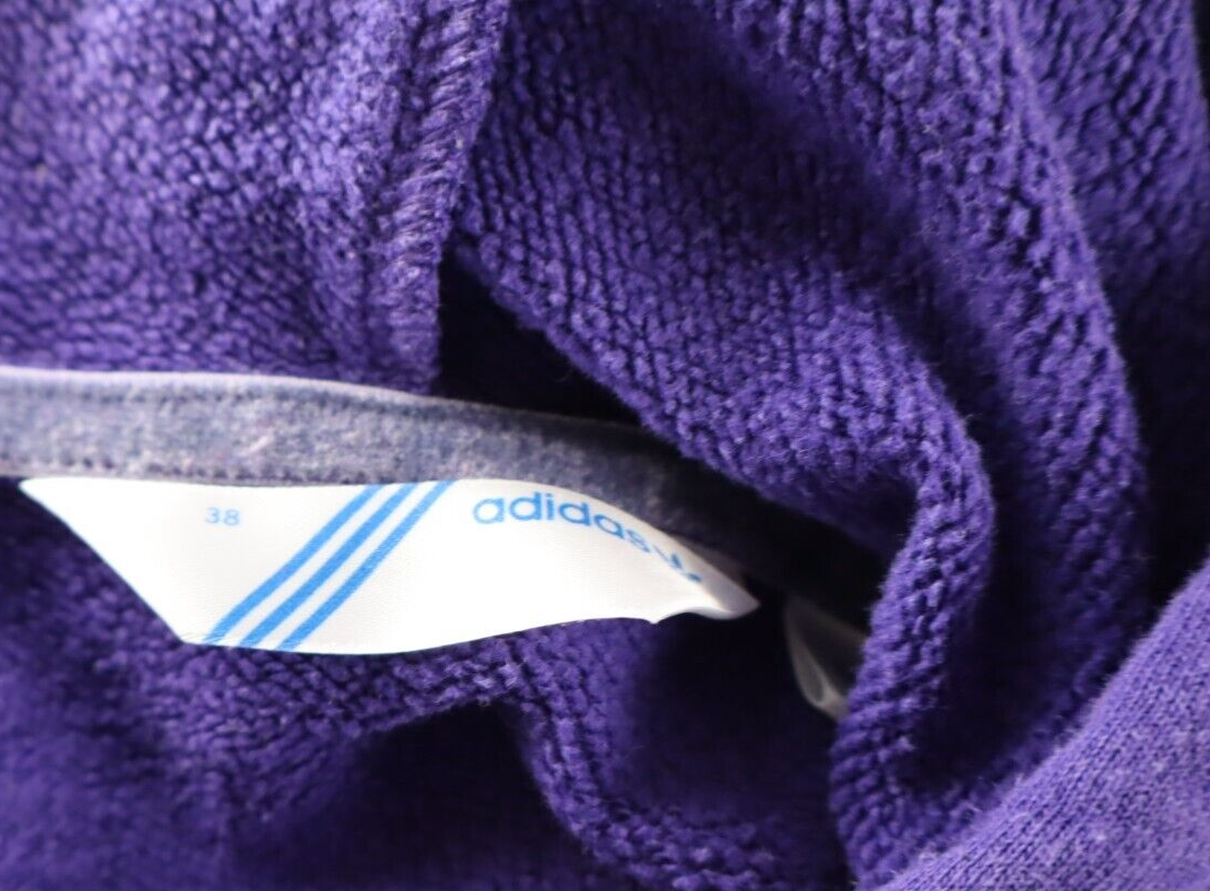 ADIDAS FELPA CAPPUCCIO DONNA Tg 38 WOMEN CASUAL VINTAGE SPORT SWEATSHIRT