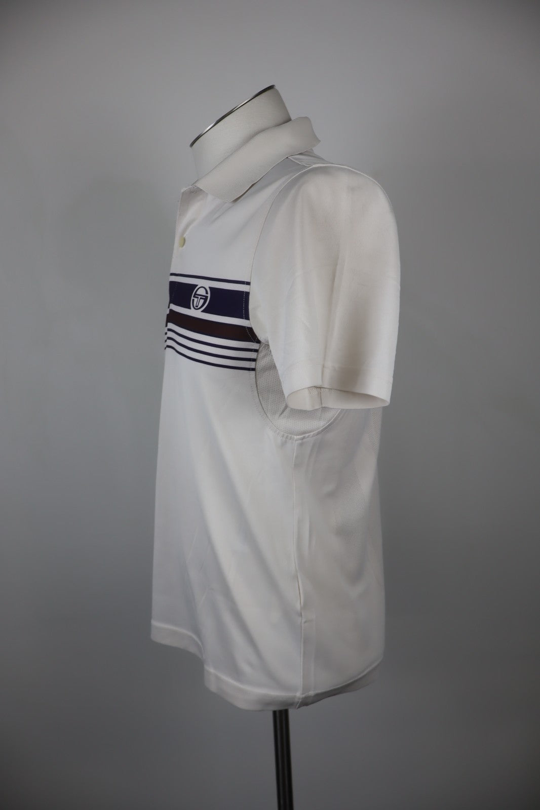 SERGIO TACCHINI MAGLIA POLO UOMO TG. S MAN T-SHIRT CASUAL VINTAGE TENNIS