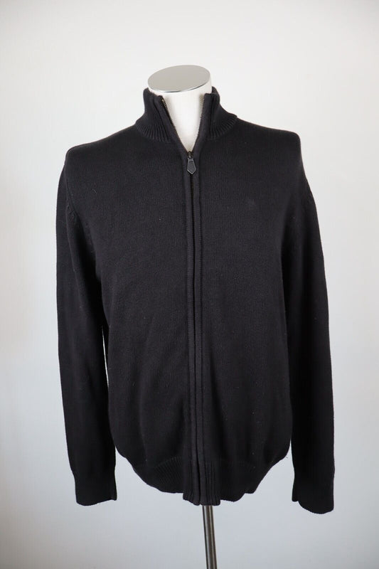 WRANGLER  MAGLIONE CON ZIP VINTAGE UOMO COTONE Tg. M MAN SWEATER CASUAL