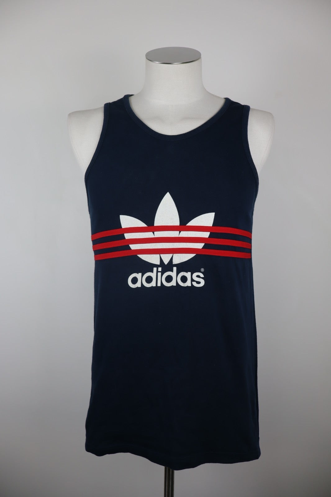 ADIDAS MAGLIA CANOTTA UOMO COTONE TG I 4 MAN COTTON T-SHIRT CASUAL VINTAGE TOP