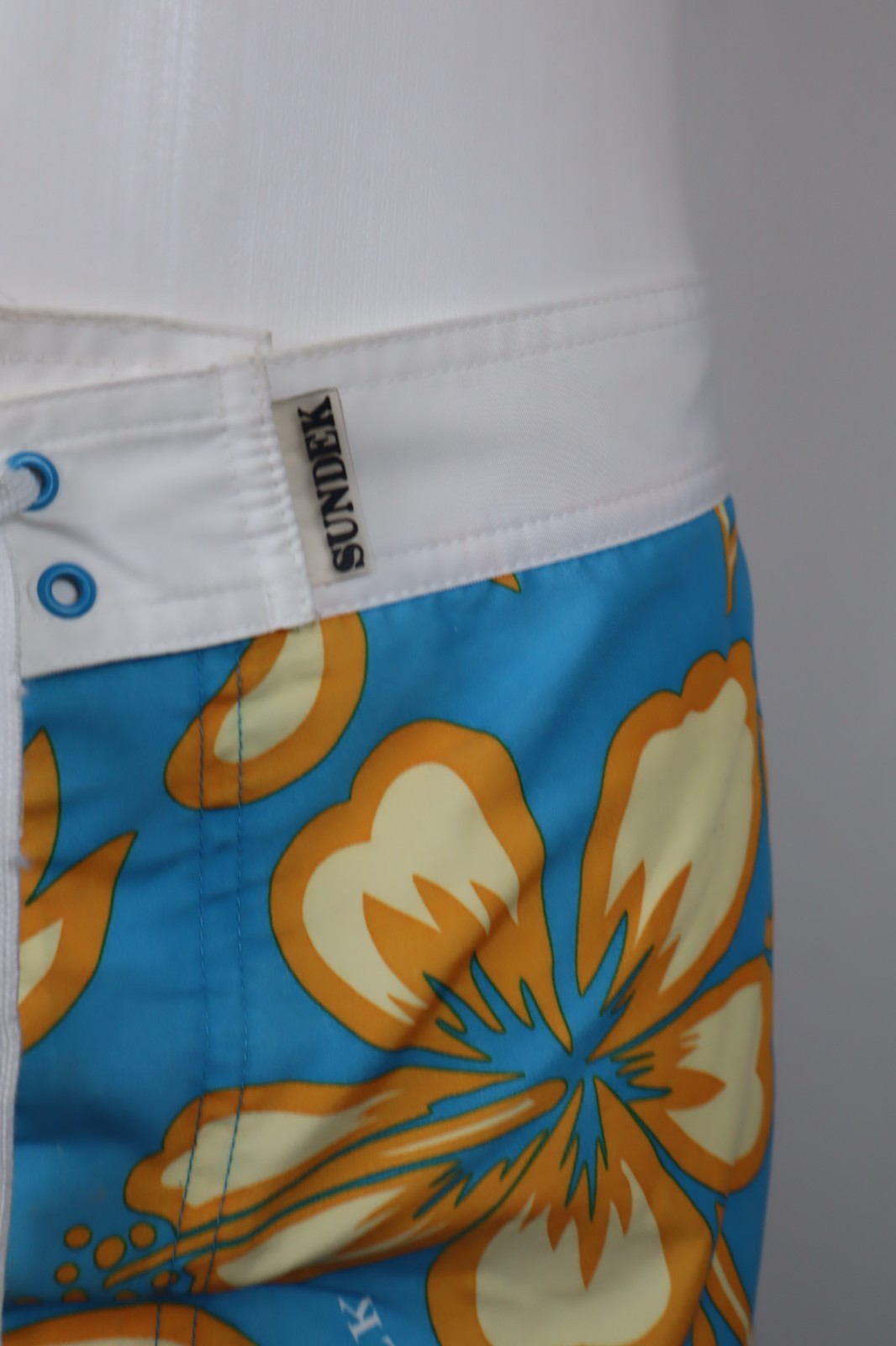 SUNDEK COSTUME PANTALONCINO MARE UOMO TG 33 MAN SWIMSUIT VINTAGE CASUAL SURF