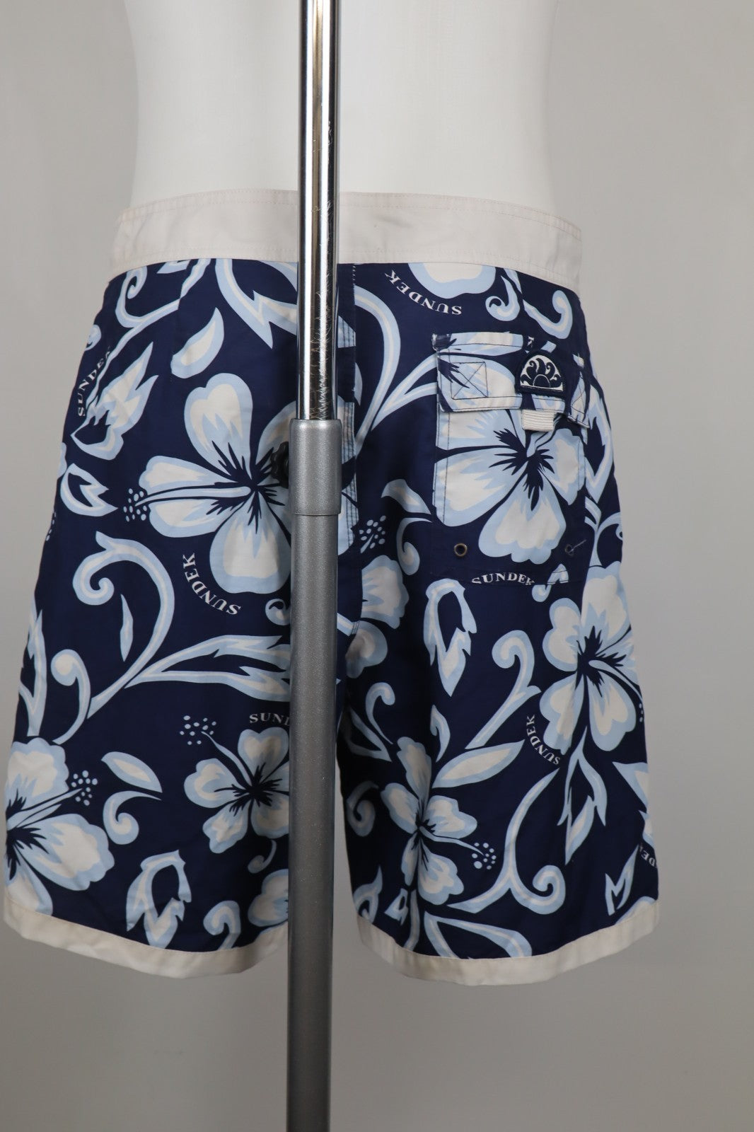SUNDEK COSTUME PANTALONCINO MARE UOMO TG 34 MAN SWIMSUIT VINTAGE CASUAL SURF