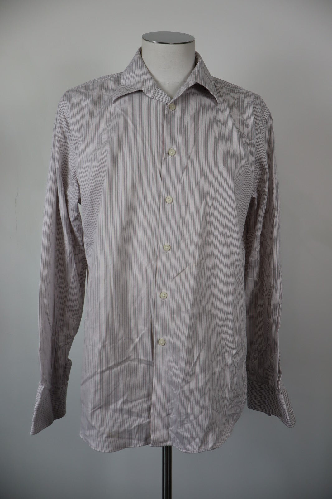 CALVIN KLEIN CAMICIA UOMO 16.5 SLIM MAN CASUAL VINTAGE SHIRT COTONE